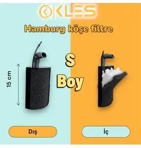 HAMBURG KÖŞE FİLTRE S BOY 15 CM KLES