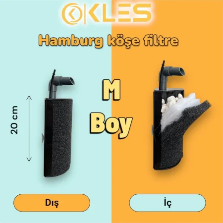HAMBURG KÖŞE FİLTRE M BOY KLES