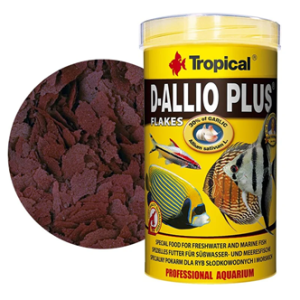 TROPİCAL D-ALLİO PLUS SARIMSAKLI PUL YEM 100 GR