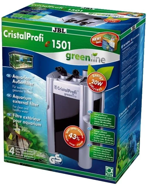 JBL Cristal Profi e1501 Greenline Dış Filtre 1400L/H (ikinci el) – video açıklama kısmında