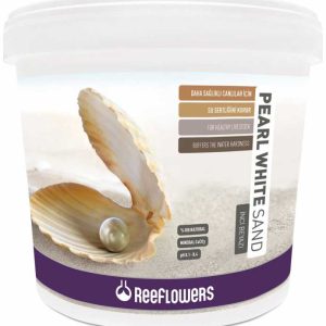 ReeFlowers Pearly White Sand Akvaryum Kumu 7Kg 0,5-1 mm (Orjinal kovada)
