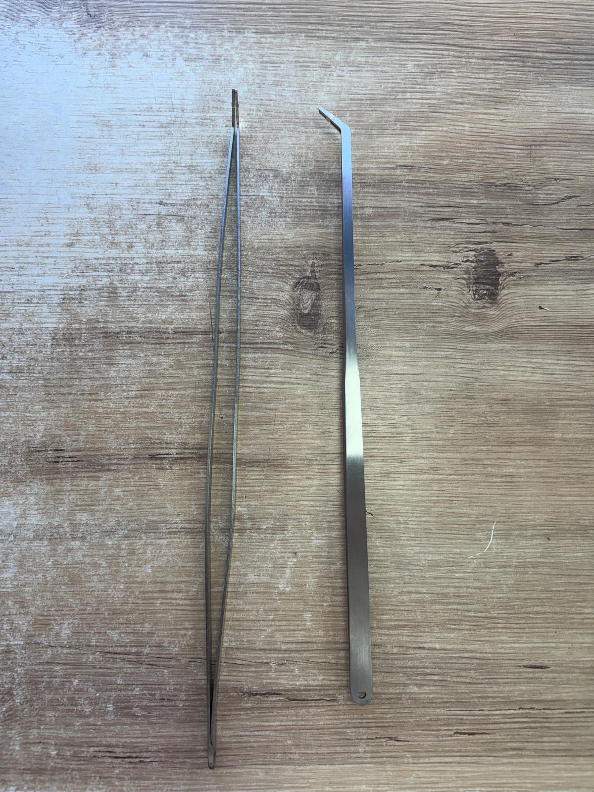 Eğik Uçlu İnce Bitki Cımbızı 25 cm