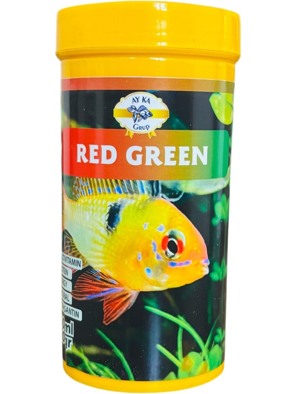 AYKA Red Green Bitkisel ve Hayvansal Içerikli Balık Yemi 100 ml (12'Lİ PAKET)