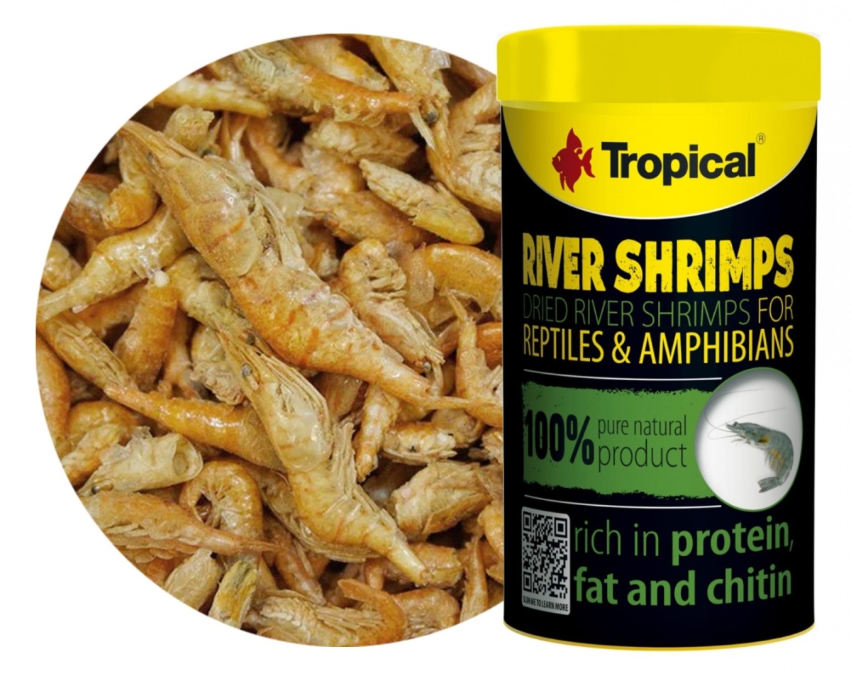 Tropical River Shrimps Kurutulmuş Nehir Karidesi 11LT/1600 Gr