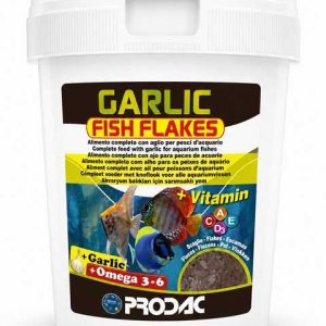 Prodac Garlic Fish Flakes Sarımsaklı Pul Yem Açık 100 Gram